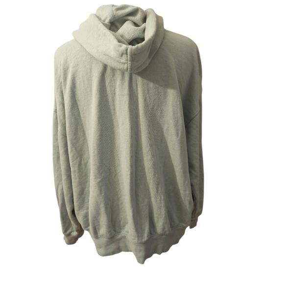 Cozy And Chic Light Blue Zip-Up Hoodie Sweater Women's Size Large Winter Layers - Picture 3 of 6